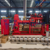 Bomba de turbina vertical com motor diesel